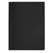 PORTALISTINI IN POLIPROPILENE CON 30 TASCHE FORMATO A4 - NERO OPACO - KF01256