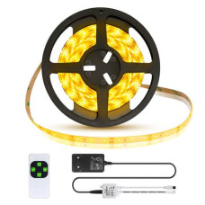 STRISCIA LED A BASSO VOLTAGGIO 5M AIGOSTAR LUCE CALDA B10301TYR