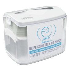 DISTRIBUTORE TOVAGLIOLI DA BAR HYLAB IN ABS CON CAPACITA PER 150 TOVAGLIOLI GRIGIO TRASPARENTE/BIANCO - PF-1/DIH-S