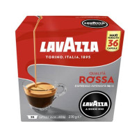 Caffè in cialde lavazza astuccio 36 capsule A Modo Mio qualità rossa 8888