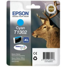 CARTUCCIA PER STAMPANTI INKJET INK PIGMENTATO CERVO T1302 EPSON CIANO C13T13024012