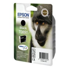CARTUCCIA PER STAMPANTI INKJET INK PIGMENTATO SCIMMIA T0891/BLISTER RS EPSON NERO C13T08914011