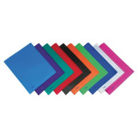 Portalistino a fogli fissi Favorit sviluppo buccia d'arancia 22x30 cm 10 buste trasparenti