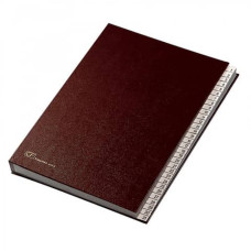 CLASSIFICATORE NUMERICO 1-31 FRASCHINI 24X34 CM IN DERMOIDE CON DORSO ESPANDIBILE ROSSO - 643-E-DR
