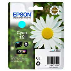 CARTUCCIA PER STAMPANTI INKJET MARGHERITE 18 EPSON CIANO C13T18024012