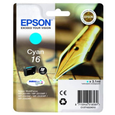 CARTUCCIA PER STAMPANTI INKJET INK PIGMENTATO PENNA E CRUCIVERBA 16 EPSON CIANO C13T16224012