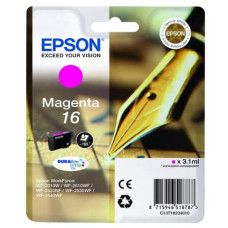 CARTUCCIA PER STAMPANTI INKJET INK PIGMENTATO PENNA E CRUCIVERBA 16 EPSON MAGENTA C13T16234012