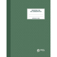 Registro iva dei corrispettivi numerato 1/31 o.c.l. 16 fogli