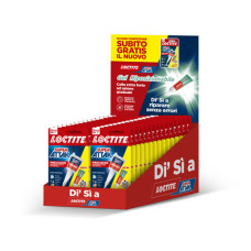 ESPOSITORE 24 COLLE LOCTITE SUPER ATTACK PRECISION RIPOSIZIONABILE - TUBETTI DA 5 G + 2 G - 3025464