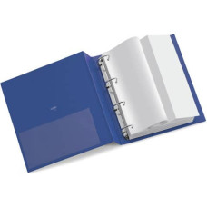 RACCOGLITORE SEI ROTA STELVIO A4 - 4 ANELLI Q 65 MM - DORSO 9 CM BLU 36654007