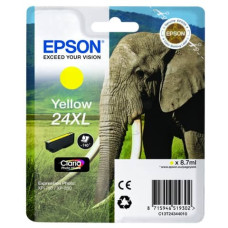CARTUCCIA PER STAMPANTI INKJET ALTA CAPACITA ELEFANTE 24XL EPSON GIALLO C13T24344012