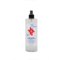 Spray igienizzante superfici (alcol 70) 400 ml - active linea bosco di rivalta - flacone trasparente