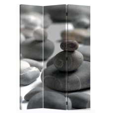 PARAVENTO A 3 ANTE SERENA GROUP IN LEGNO E CARTA DI RISO FANTASIA COFFEE 120X180 CM NY-1069-3