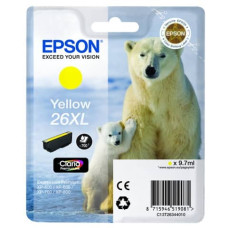 CARTUCCIA PER STAMPANTI INKJET ALTA CAPACITA ORSO POLARE 26XL EPSON GIALLO C13T26344012