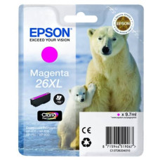 CARTUCCIA PER STAMPANTI INKJET ALTA CAPACITA ORSO POLARE 26XL EPSON MAGENTA C13T26334012