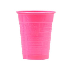 BICCHIERI IN PS DOPLA DO COLORS 200 ML FUCSIA - CONF. DA 100 PZ - 2661