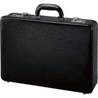 Valigetta ventiquattrore con fondo espandibile Alassio taormina in pelle 45x11x32,5 cm nero