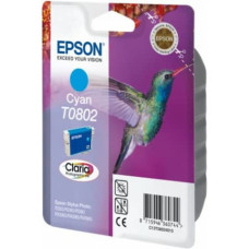 CARTUCCIA PER STAMPANTI INKJET COLIBRì T0802/BLISTER RS EPSON CIANO C13T08024011