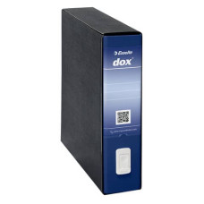 REGISTRATORE A LEVA DOX9 FORMATO SPECIALE 35,5X31,7 CM - DORSO 8 CM TRATTATA ANTIMPRONTA BLU - 000212A4