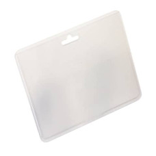 PORTANOMI DURABLE TASCA CHIUSA ORIZZONTALE PVC ALTO SPESSORE TRASPAR. INSERTO 60X90MM CF. 100 PZ
