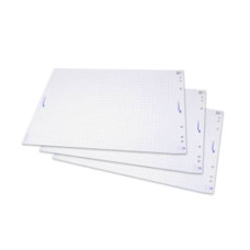 BLOCCO DI CARTA PER LAVAGNA LEGAMASTER 20 FOGLI 65X98 CM BIANCO QUADRETTATO CONF. 5 ROTOLI - L-1565 00