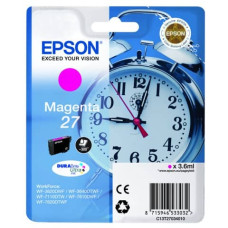 CARTUCCIA PER STAMPANTI INKJET SVEGLIA 27 EPSON MAGENTA C13T27034012