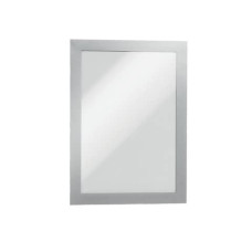 CORNICI CON PANNELLO MAGNETICO DURABLE DURAFRAME® A5 ARGENTO METALLIZZATO 236X176MM  CONF. 2 PZ