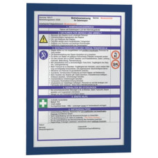 CORNICI CON PANNELLO MAGNETICO DURABLE DURAFRAME® A4 BLU SCURO 236X323MM CONF. 2 PZ