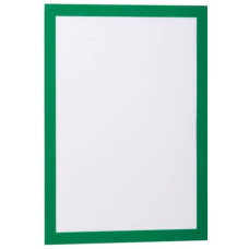 CORNICI CON PANNELLO MAGNETICO DURABLE DURAFRAME® A4 VERDE 236X323MM CONF. 2 PZ