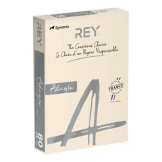 CARTA COLORATA A4 SYLVAMO REY ADAGIO 80 G/M² AVORIO 93 - RISMA DA 500 FOGLI - ADAGI080X633