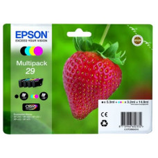CARTUCCIA PER STAMPANTI INK 29 MULTIPACK 4 COLORI - FRAGOLA