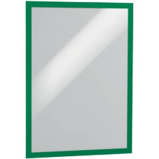 CORNICI CON PANNELLO MAGNETICO DURABLE DURAFRAME® A3 VERDE 325X445MM CONF. 2