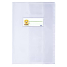 COPRIQUADERNO A5 IN PVC TRASPARENTE FAVORIT KRISTAL SPESSORE 250 μM CONF. 20 PZ - 100500873