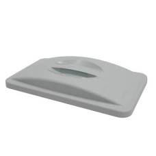 COPERCHIO SLIM JIM CON MANIGLIA RUBBERMAID GREY FG268888LGRAY