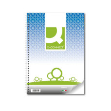 QUADERNO SPIRALATO Q-CONNECT A4 - 80 FOGLI 70 G/M² - FOGLIO BIANCO - QDRSPBI