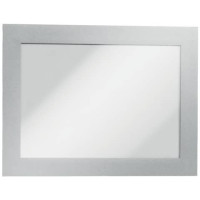 Cornici con pannello magnetico DURABLE duraframe® a6 argento metallizzato 176x130mm conf. 2 pz