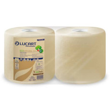 ROTOLO CARTA MULTIUSO LUCART ECONATURAL 800 - 200 M 2 VELI AVANA  2 ROTOLI DA 800 STRAPPI