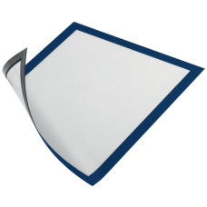 CORNICI CON PANNELLO MAGNETICO DURABLE DURAFRAME MAGNETIC A4 PPL RIGIDO BLU SCURO 236X323 MM CONF. 5 - 486907