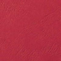 Copertine per rilegatura GBC leathergrain in cartoncino goffrato rosso conf. da 100 copertine