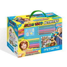 SCATOLA CREATIVA MITAMA JUMBO BOX 1000 ATTIVITà - CONTENUTO 32 PEZZI ASSORTITI 62884