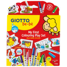 SCATOLA GIOTTO BE-Bè MY FIRST COLORING PLAY SET 14 COLORI ASSORTITI F470900 SCATOLA GIOTTO BE-Bè MY FIRST COLORING PLAY SET 14 COLORI ASSORTITI F470900
