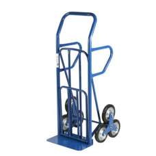 CARRELLO IN ACCIAIO SERENA GROUP 55 X 52-80 X H. 140 CM BLU PORTATA 150 KG