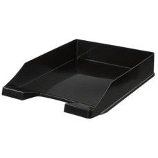 VASCHETTA PORTACORRISPONDENZA ACCATASTABILE KLASSIK A4/C4 HAN IN POLISTIROLO NERO LUCIDO - 1027-X-13