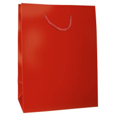 SACCHETTI DA REGALO ROSSO OPACO BIEMBI MISURA M - 18X23X10,5 CM CONF. 6 PEZZI - BXS202O20B