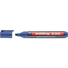 MARCATORE PERMANENTE EDDING 330 PUNTA SCALPELLO 1-5 MM BLU 4-330003