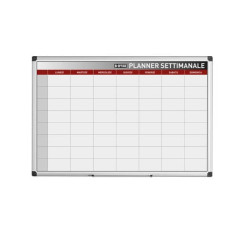PLANNING BI-OFFICE SETTIMANALE MAGNETICO 90X60 CM BIANCO GA03266170