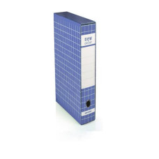 REGISTRATORE PROTOCOLLO BREFIOCART NEW COLOR MIGNON 35X28,5 CM DORSO 5 CM CON CUSTODIA BLU - 0201183.BL