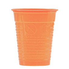 BICCHIERI IN PS DOPLA DO COLORS 200 ML ARANCIONE - CONF. DA 100 PZ - 2544