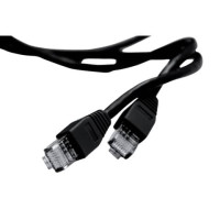 Cavo di rete Media-Range utp cat6 rj45/rj45 1,5m nero mrcs110