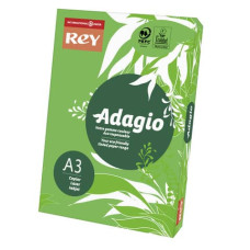 REY CARTA COLORATA A3 160 G/M² VERDE INTENSO 52